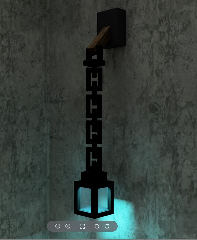 Minecraft dječija lampa